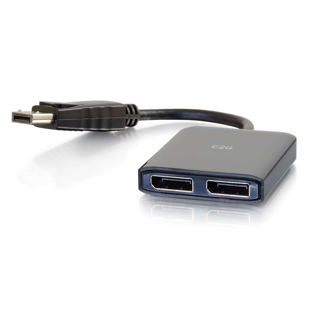 DisplayPort 1.2 to Dual DisplayPort MST Hub - 4K