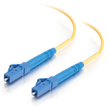 98.4ft (30m) LC-LC 9/125 OS2 Simplex Single-Mode Fiber Optic Cable (TAA Compliant) - Plenum CMP-Rated - Yellow