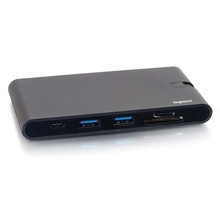 USB-C® 9-in-1 Compact Docking Station with 4K HDMI®, VGA, Ethernet, USB, SD Card Reader and Power Delivery up to 100W