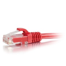 30ft (9.1m) Cat6 Snagless Unshielded (UTP) Ethernet Network Patch Cable - Red