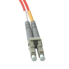 13.1ft (4m) LC-LC 62.5/125 OM1 Duplex Multimode PVC Fiber Optic Cable (TAA Compliant) - Orange