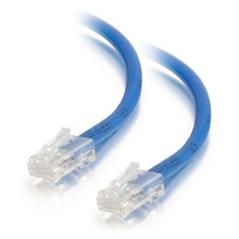 25ft (7.6m) Cat5e Non-Booted Unshielded (UTP) Ethernet Network Patch Cable - Blue