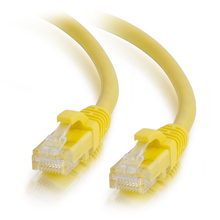 30ft (9.1m) Cat6a Snagless Unshielded (UTP) Ethernet Network Patch Cable - Yellow