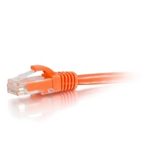 15ft (4.6m) Cat6 Snagless Unshielded (UTP) Ethernet Network Patch Cable - Orange