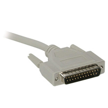 3ft (0.9m) DB25 M/F Serial RS232 Extension Cable