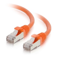 14ft (4.25m) Cat6 Snagless Shielded (STP) Ethernet Network Patch Cable - Orange