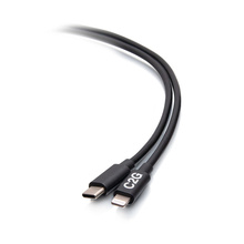 6ft (1.8m) USB-C® Male to Lightning Male Sync and Charging Cable - Black