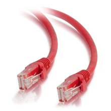 100ft (30.5m) Cat5e Snagless Unshielded (UTP) Ethernet Network Patch Cable - Red