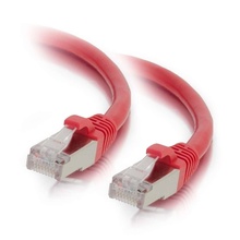 0.5ft (0.15m) Cat6 Snagless Shielded (STP) Ethernet Network Patch Cable - Red
