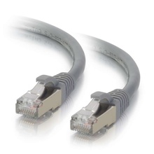10ft (3m) Cat6 Snagless Shielded (STP) Ethernet Network Patch Cable - Gray