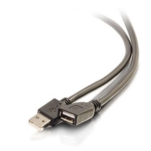 50ft (15.2m) USB-A Male to Female Active Extension Cable - Plenum, CMP-Rated